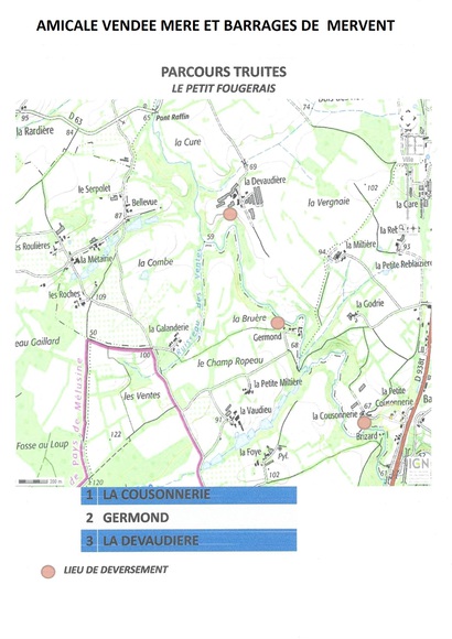 Parcours Truite Le Petit Fougerais